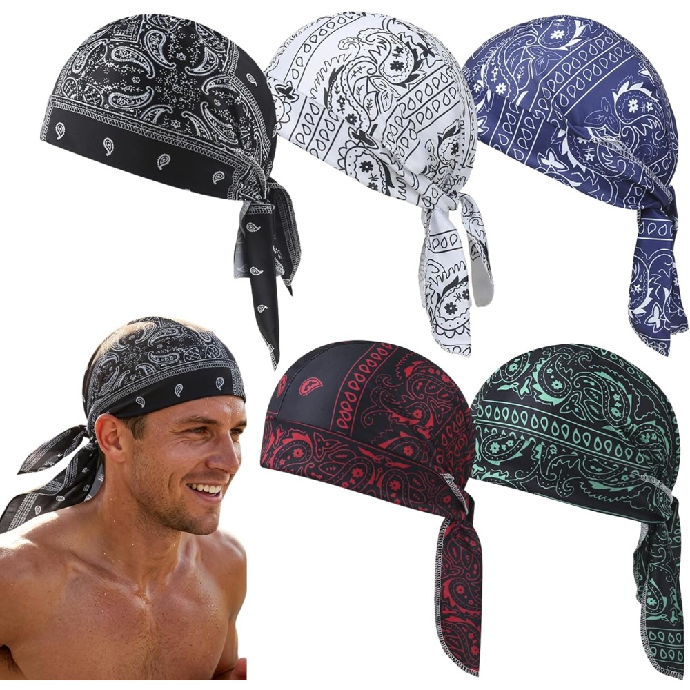 Cycling Gear And Accessories - 1-5 قطع قبعة تبريد للرأس، بطانة