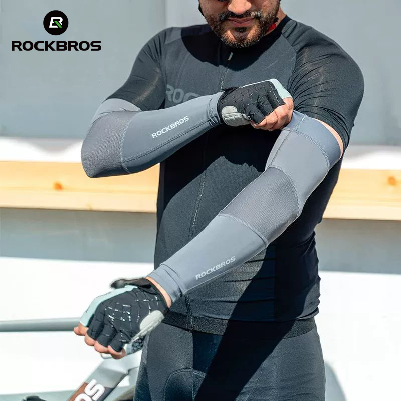 Cycling Arm Warmers - أكمام ذراع صيفية من ROCKBROS مصنوعة
