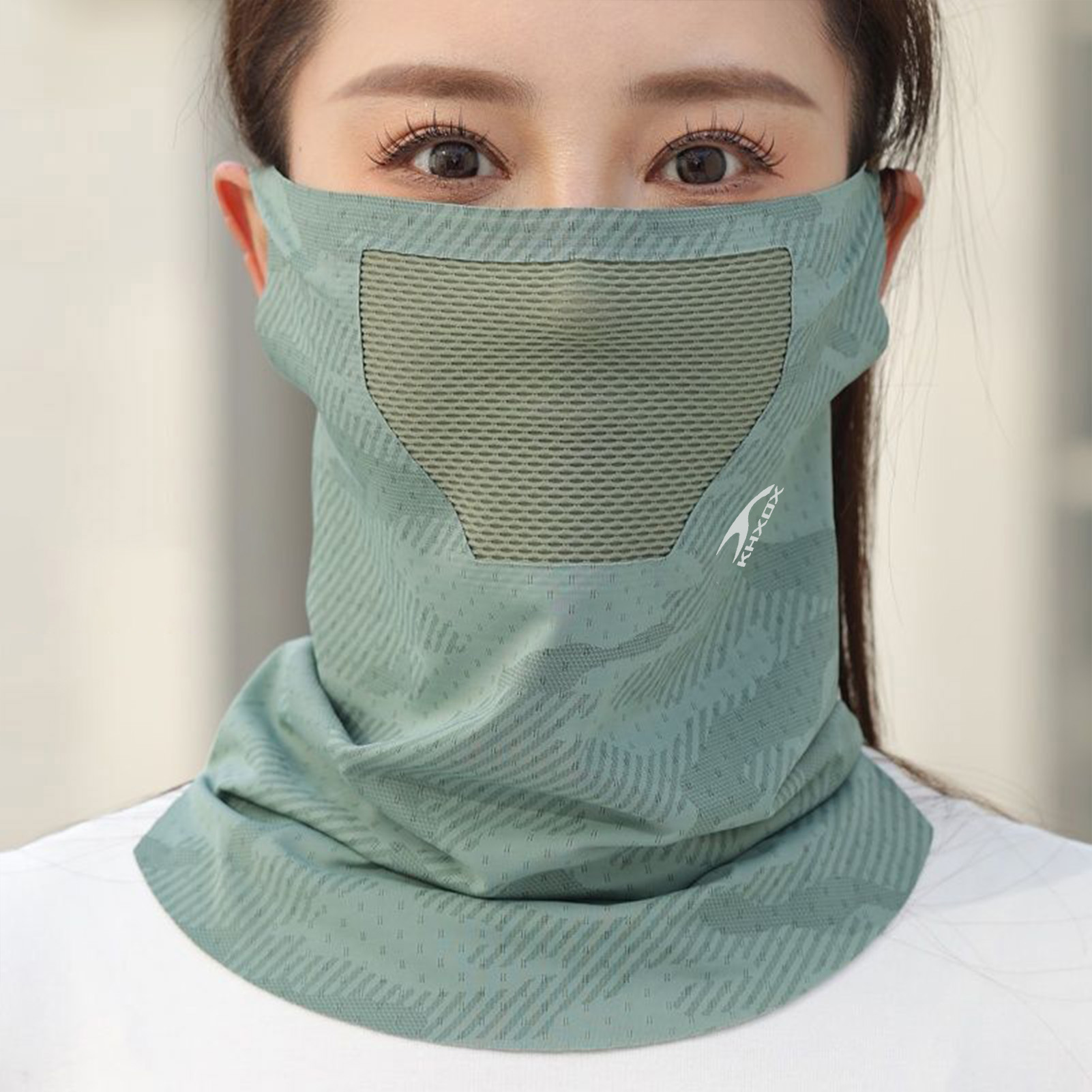 Cycling Gear - قناع وجه للدراجات الهوائية قابل للتنفس