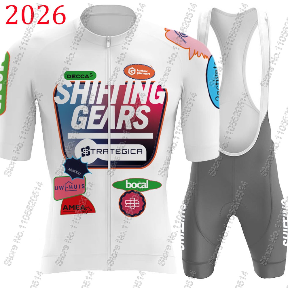 Cycling Gear Jersey - طقم قميص وشورت ركوب الدراجات للرجال