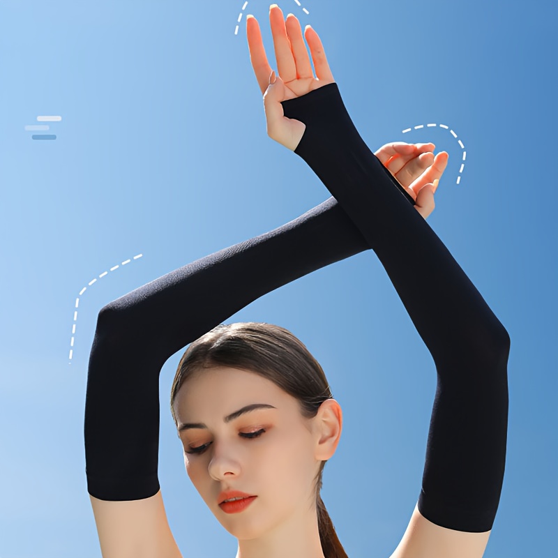 طقم من 4 قطع من أكمام التبريد  - مراجعة Cycling Arm Warmers وسعره