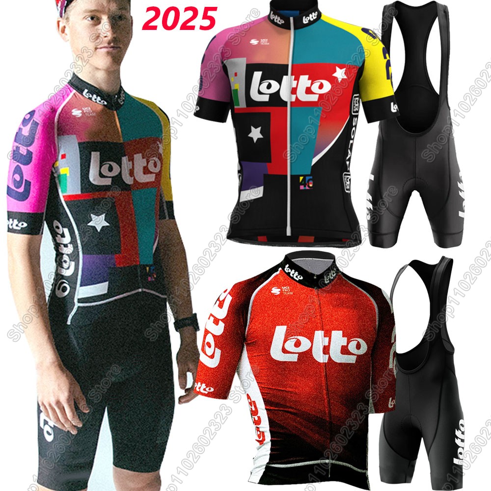 لوتو فريق 2025 طقم جيرسي لركوب - مراجعة Cycling Gear Jersey وسعره