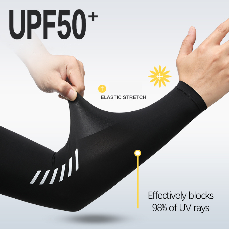 الصيف الرجال الدراجات الأكمام  - مراجعة Cycling Arm Warmers وسعره