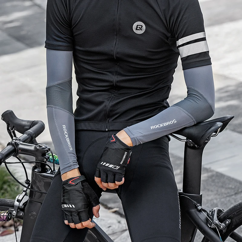 أكمام ذراع صيفية من ROCKBROS م - مراجعة Cycling Arm Warmers وسعره