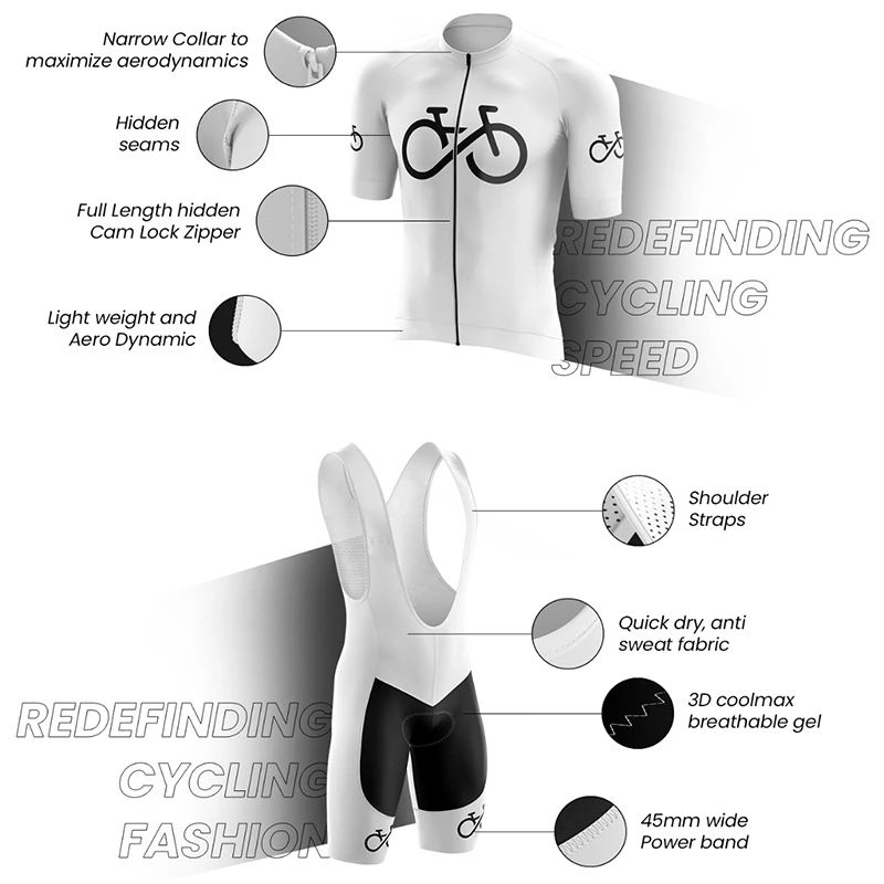 طقم ركوب الدراجات الصيفي من دي - مراجعة Cycling Gear Jersey وسعره