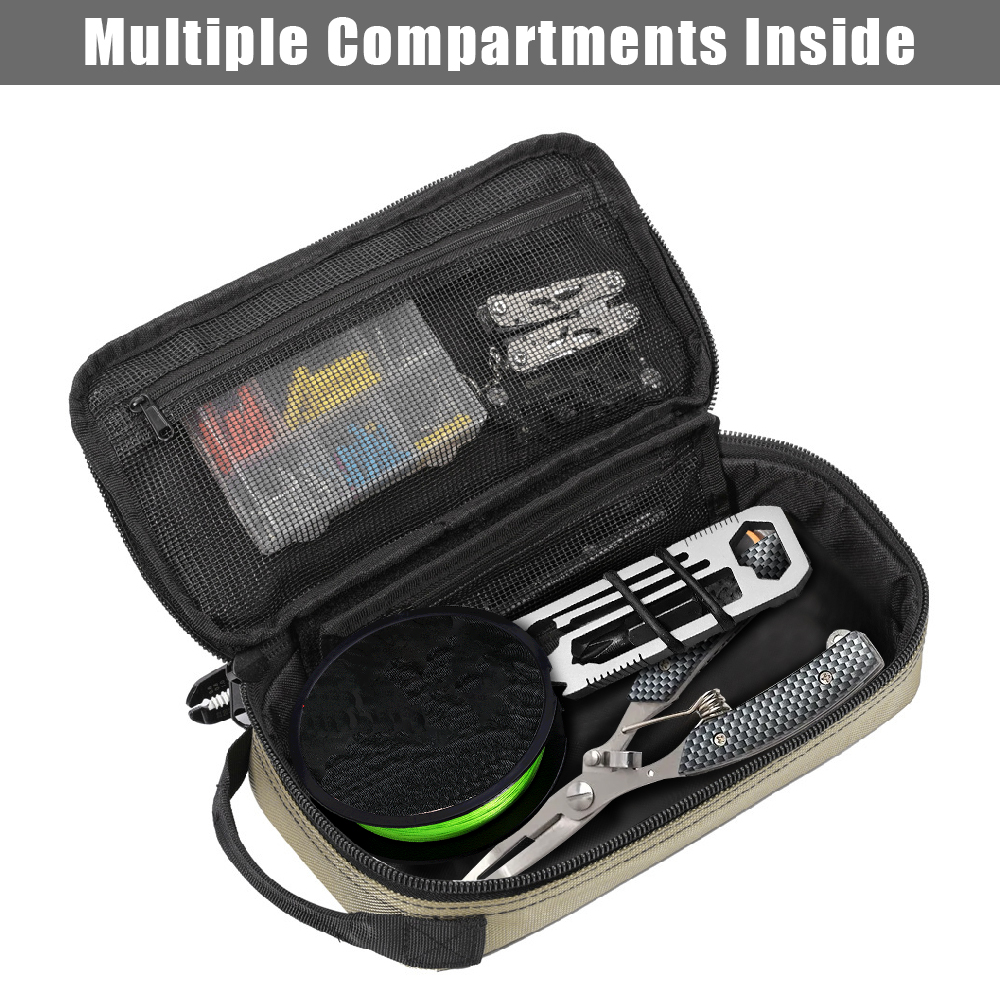 حقيبة أدوات تكتيكية EDC شديدة  - مراجعة Cycling Gear Organizer وسعره