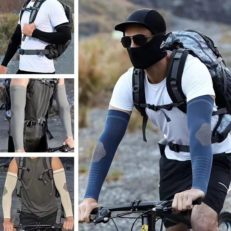أكمام واقية من الشمس للصيف مصن - مراجعة Cycling Arm Warmers وسعره