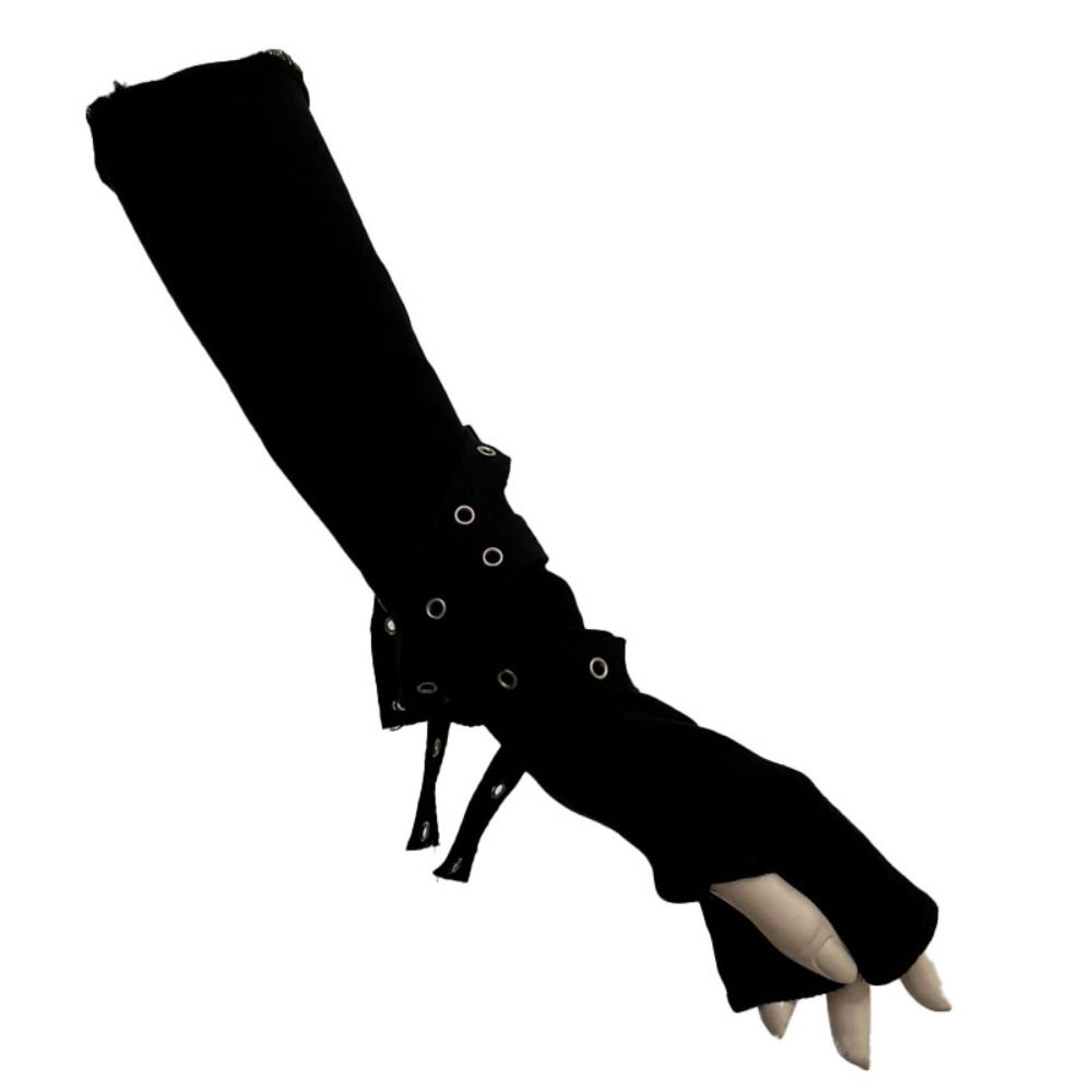 نصف اصابع القوطية الذراع دفئا  - مراجعة Cycling Arm Warmers وسعره