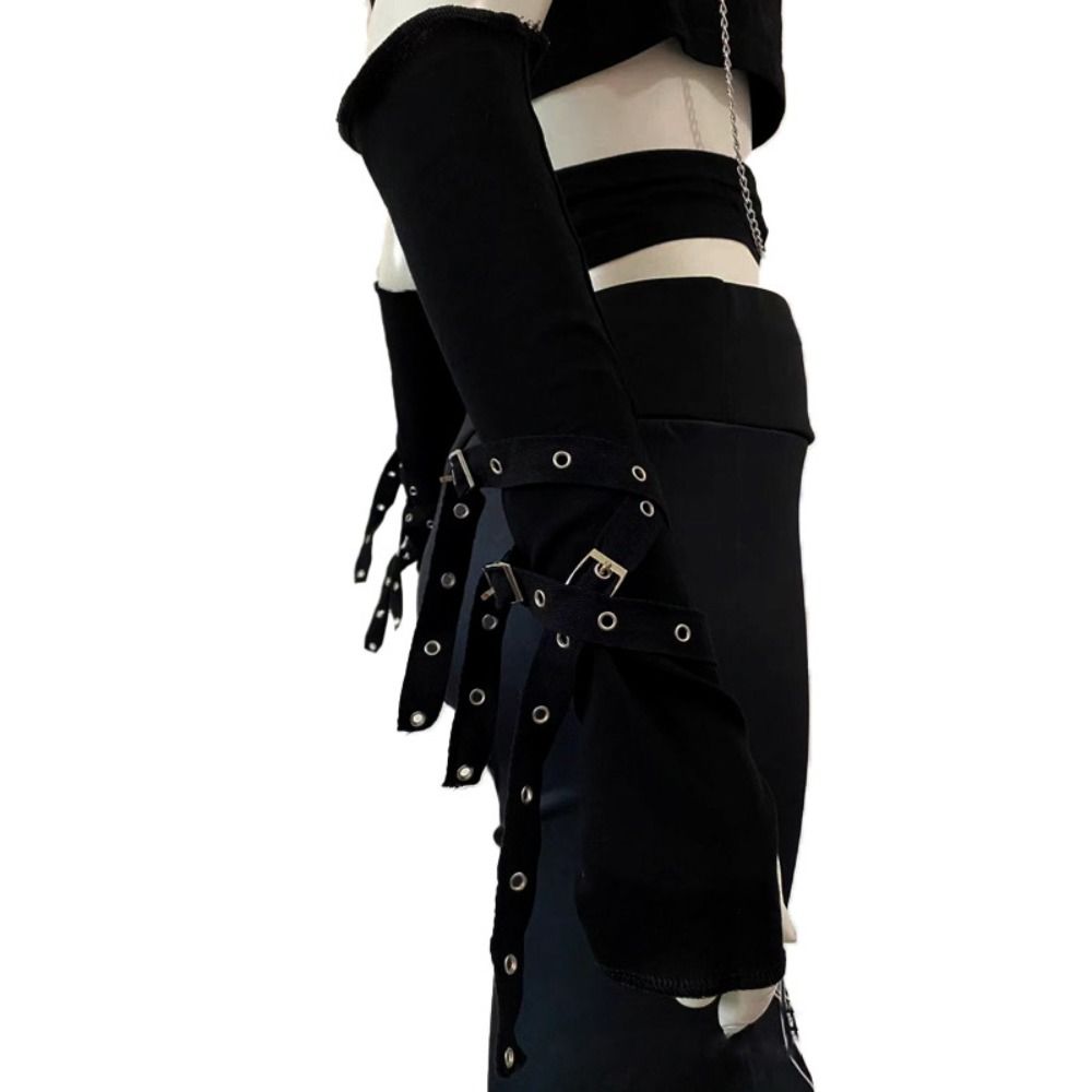 نصف اصابع القوطية الذراع دفئا  - مراجعة Cycling Arm Warmers وسعره