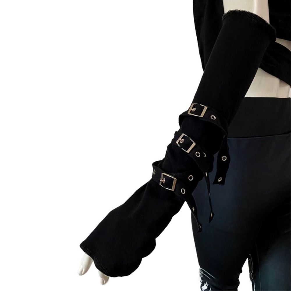 نصف اصابع القوطية الذراع دفئا  - مراجعة Cycling Arm Warmers وسعره