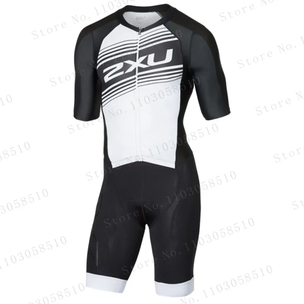 Zxuful أسود أبيض بدلة الترياتل - مراجعة Cycling Gear Jersey وسعره